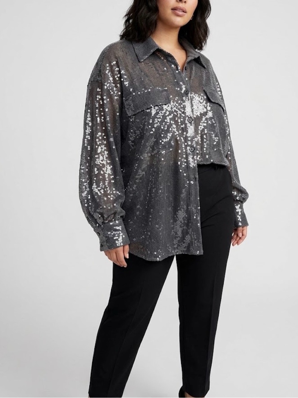 Free People Disco Margarita Buttondown In Rocket. XL